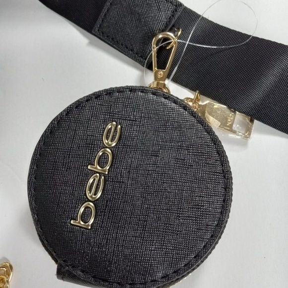Bebe Green Mara Nylon Logo Crossbody - Picture 13 of 14
